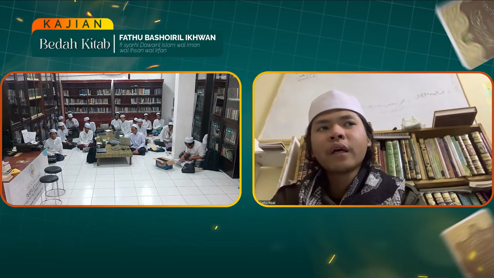 Ma’had  Aly Al fithrah Gelar Bedah Kitab Fathu Bashiril Ikhwan, kupas islam, iman, Ihsan, dan Irfan
